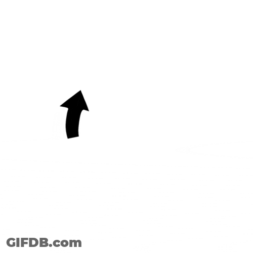 Spinning Arrow Rolling Loop GIF