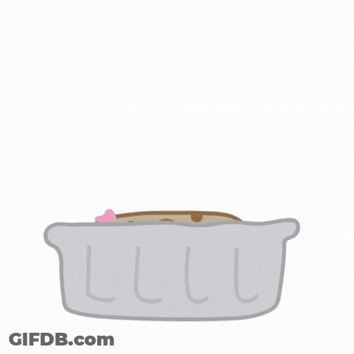 Spinning Banana Loaf Bread It GIF