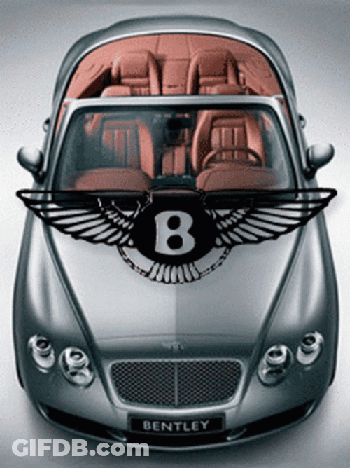 Spinning Bentley Logo GIF