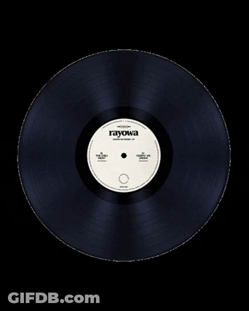 Spinning Better Man Vintage Vinyl GIF