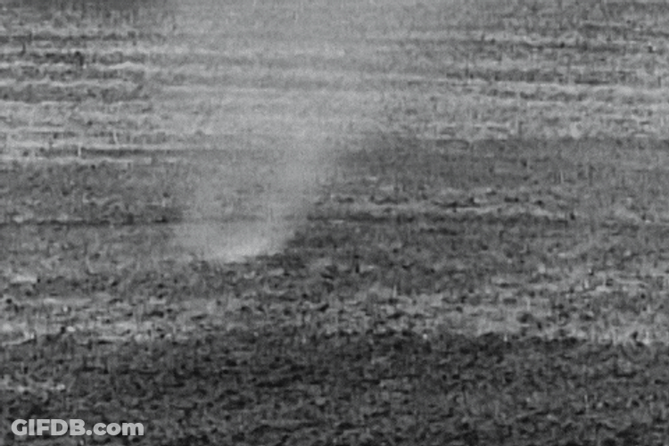 Spinning Birth Of Dust Storm Slow Formation GIF