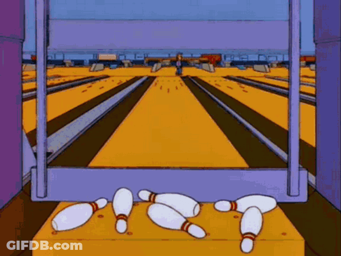 Spinning Bowling Pin GIF