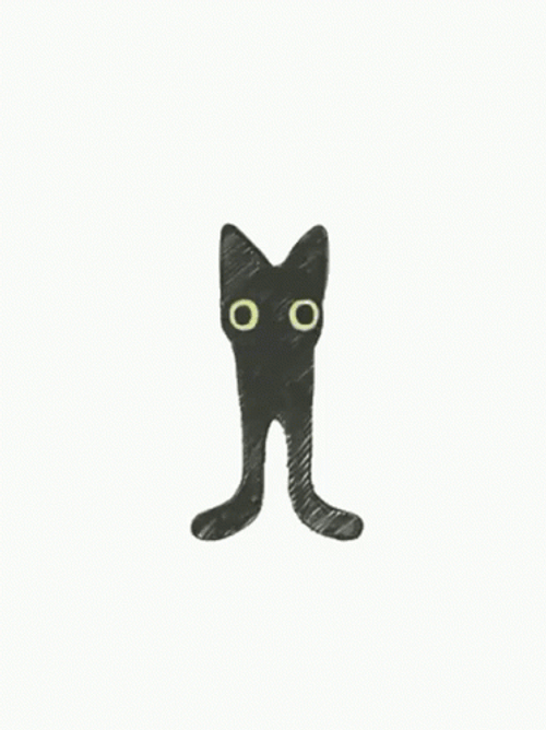 Spinning Cat Standing On Two Legs GIF