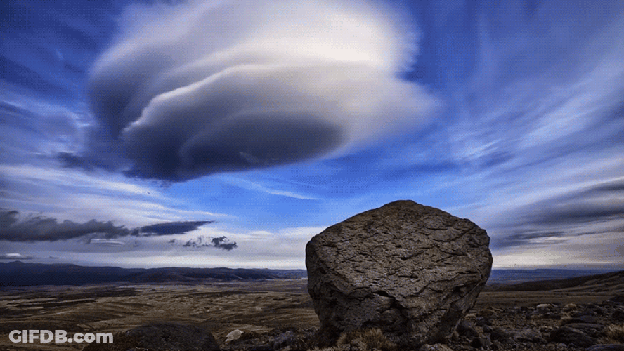 Spinning Cloud Timelapse GIF