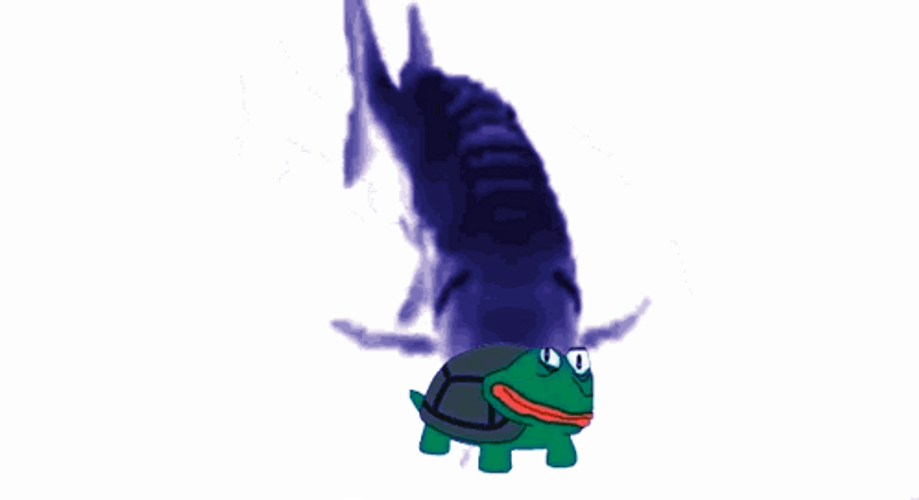 Spinning Cold Fish Pepe The Frog Face GIF