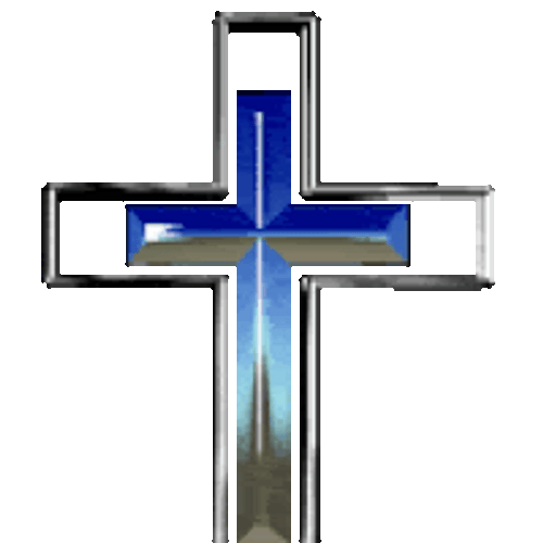 Spinning Cross Design GIF