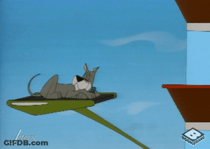 Spinning Dog Astro The Jetsons GIF