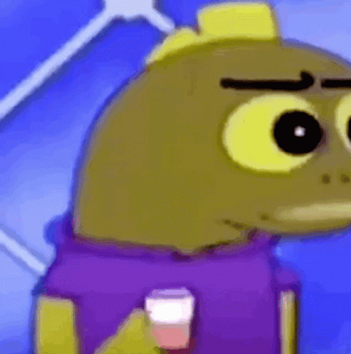 Spinning Fish SpongeBob Squarepants GIF