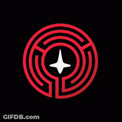 Spinning Inception Totem Inside Maze GIF