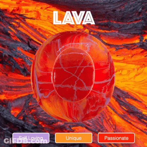 Spinning Lava Stone GIF