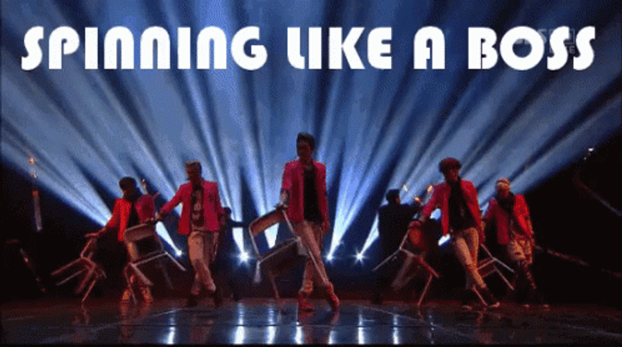Spinning Like A Boss GIF
