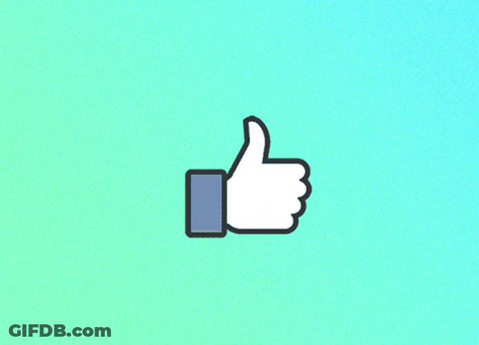Spinning Like And Dislike GIF