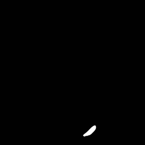 Spinning Mask In The Dark GIF