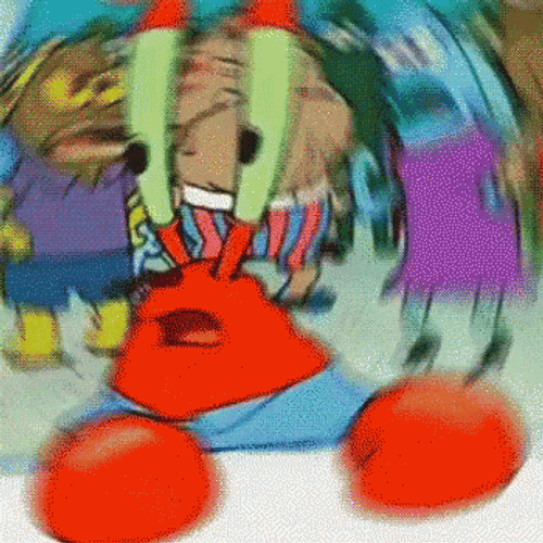 Spinning Mr. Krabs GIF