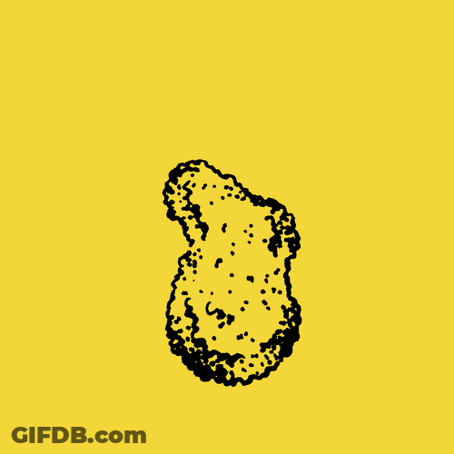 Spinning Nugget Piece Meme GIF