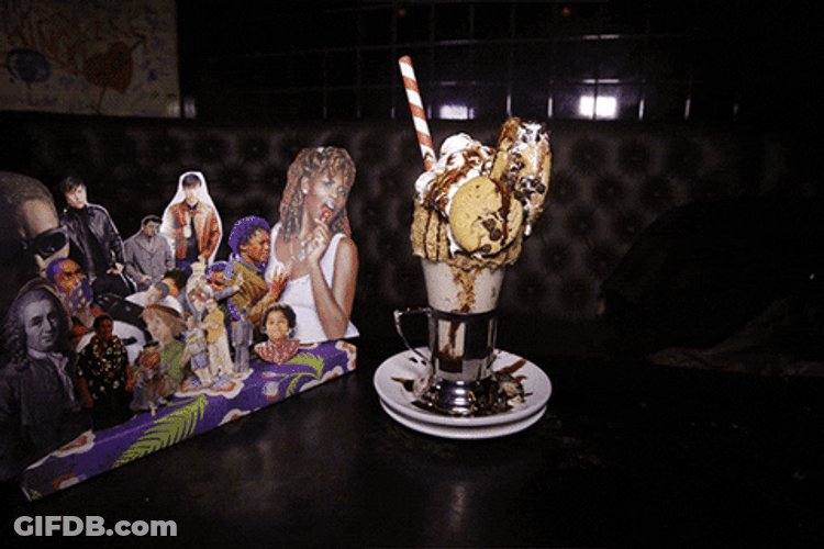Spinning Overload Milkshake GIF