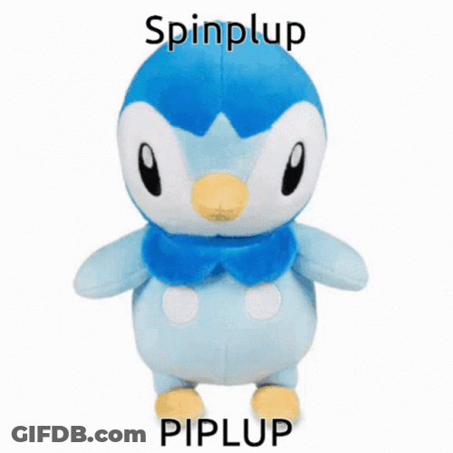Spinning Piplup GIF
