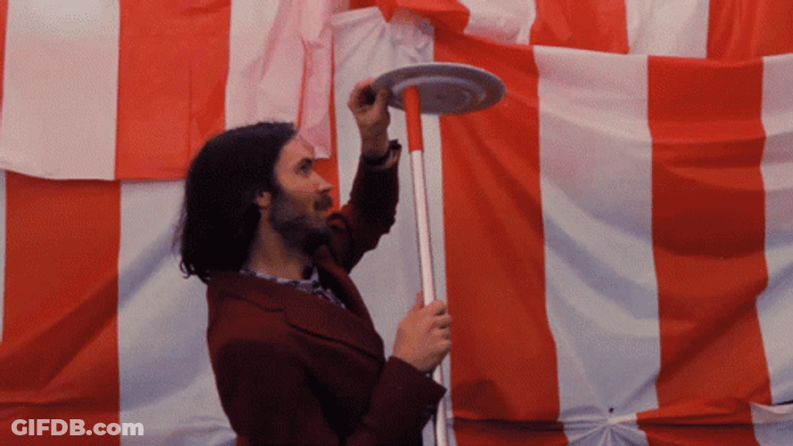 Spinning Plate Illusion Trick GIF