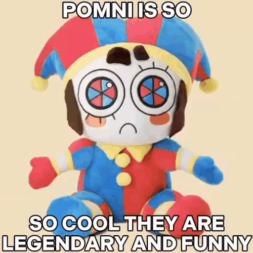 Spinning Pomni Legendary GIF