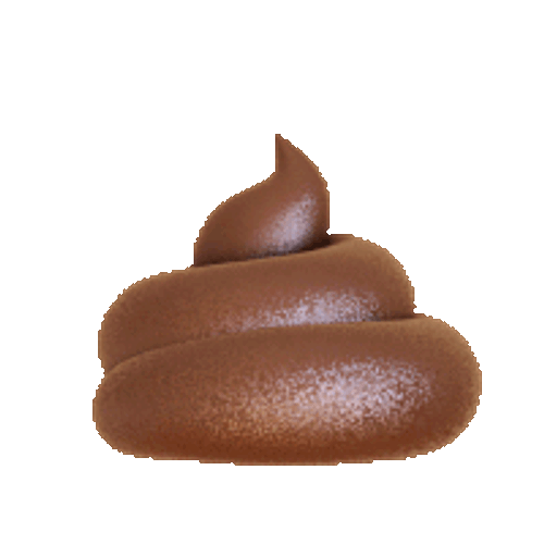 Spinning Poop Sticker GIF