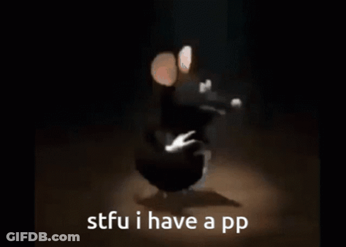 Spinning Pumped Up Dancing Black Rat GIF