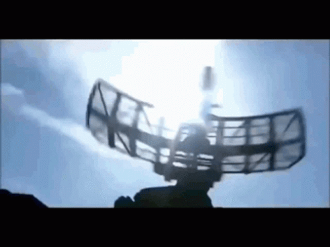 Spinning Radar Antenna GIF
