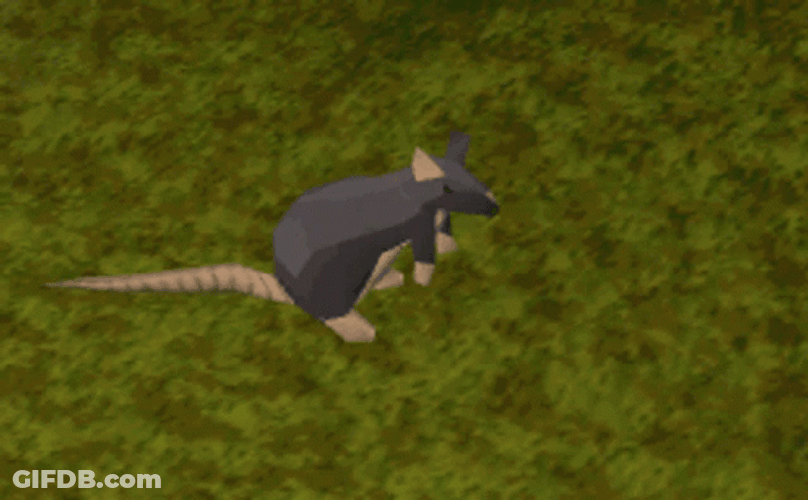 Spinning Roblox Rat Brown Tail GIF