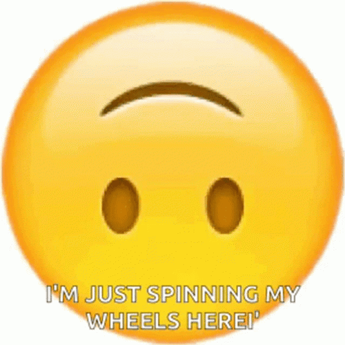 Spinning Smiling Emoji GIF