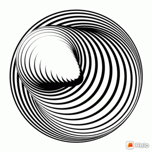 Spinning Spiral Optical Illusion GIF
