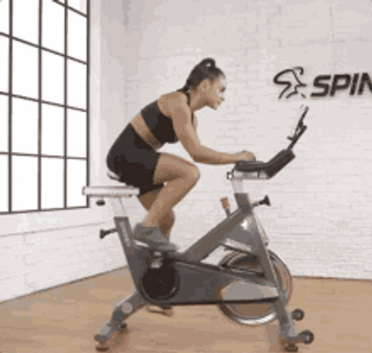 Spinning Stationary Bike GIF