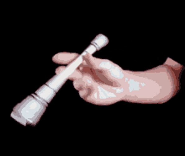 Spinning Stick Trick GIF