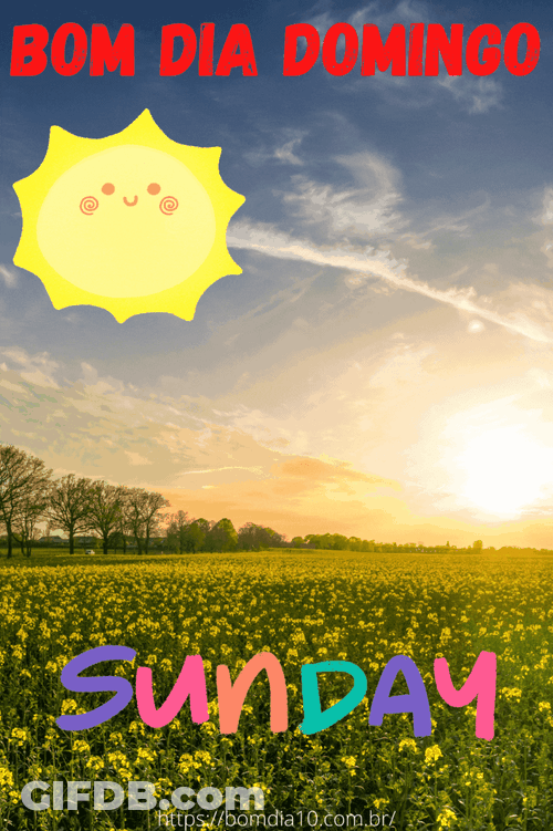 Spinning Sun Rays Feliz Domingo Design GIF