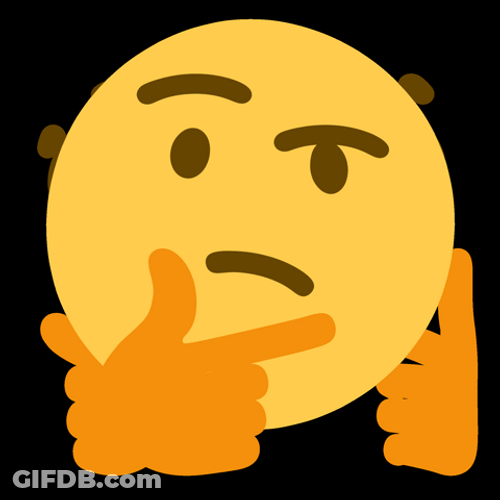 Spinning Thinking Emoji GIF