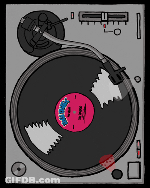 Spinning Vinyl Loop Spinning GIF