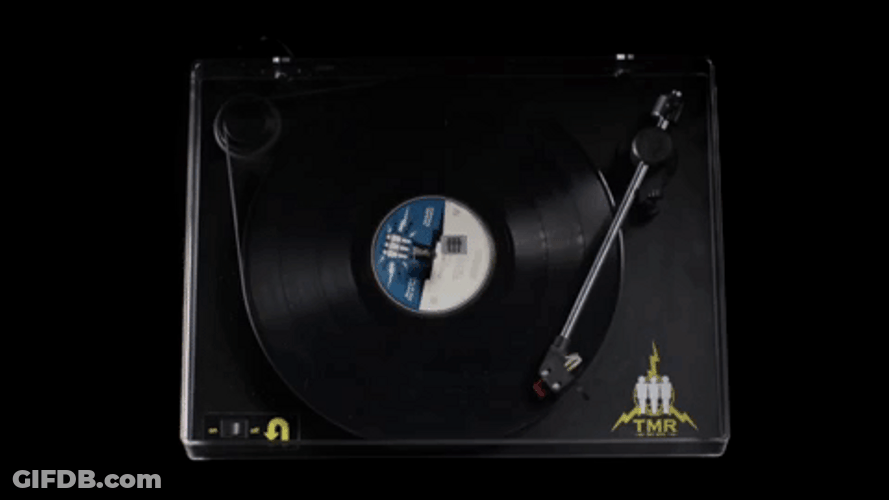 Spinning Vinyl Third Man Records GIF