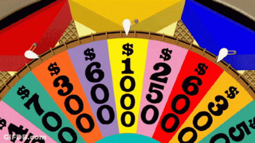 Spinning Wheel Of Fortune Gameplay GIF