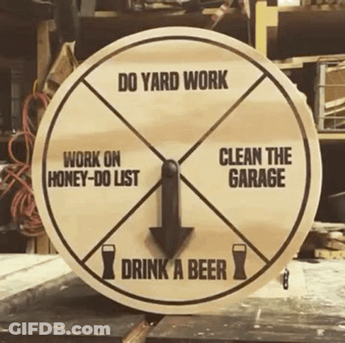 Spinning Wheel Of Task To Do GIF