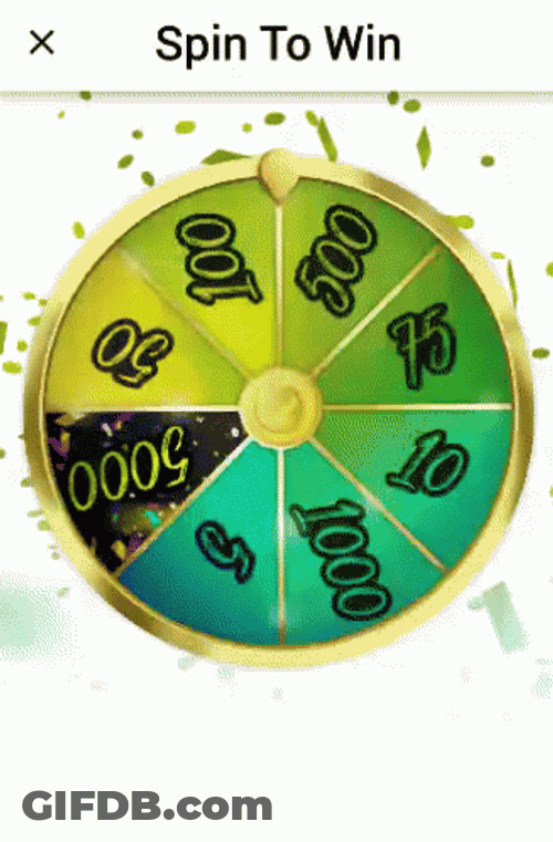 Spinning Wheel To Win GIF
