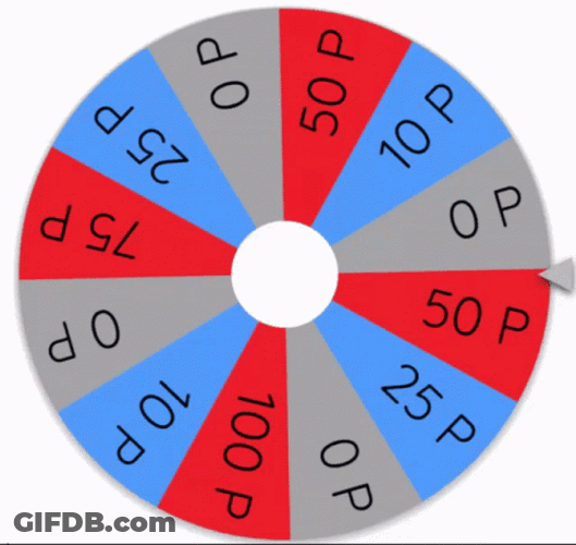 Spinning Wheel Win Real Cash Online GIF