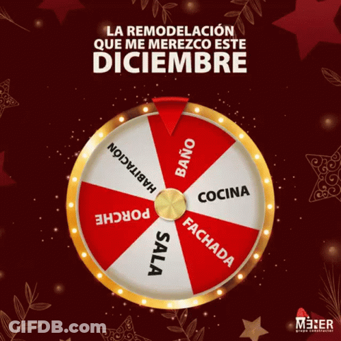 Spinning Wheel With Cocina GIF