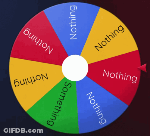 Spinning Wheel With Nothing In Center GIF