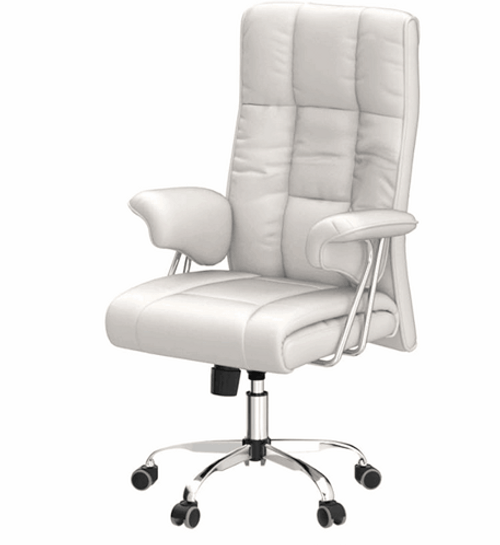Spinning White Comfy Chair GIF