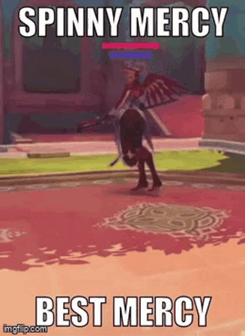 Spinny Mercy Best Mercy GIF