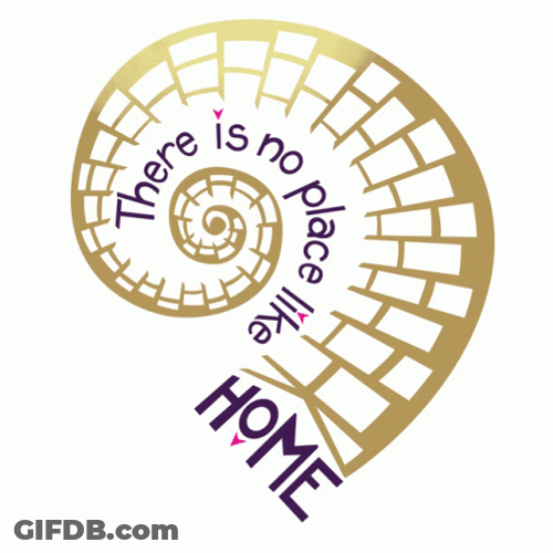 Spiral Animation Theres No Place Like Home GIF