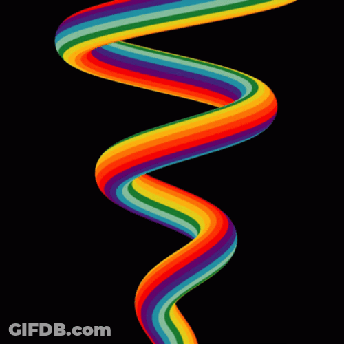 Spiral Tribe Moving Rainbow GIF