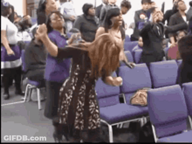 Spirit Activated Believers Praise Dance GIF