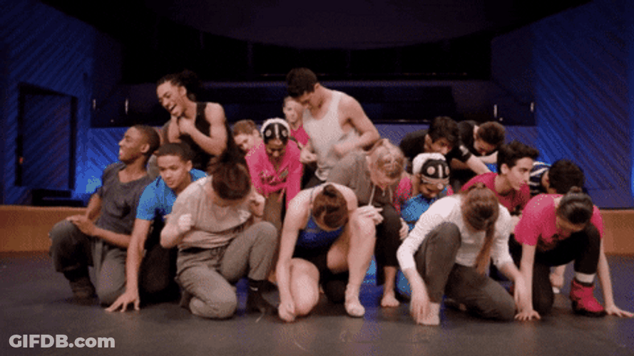 Spirit Fingers Dance Group GIF