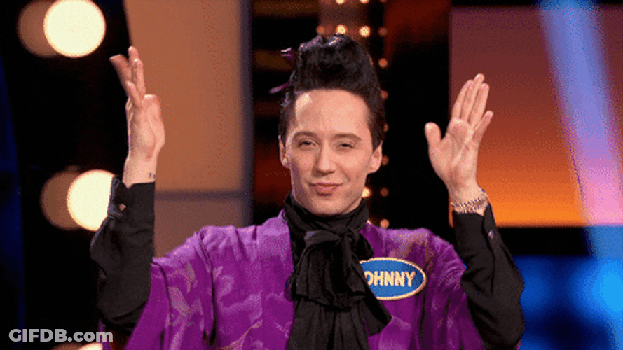Spirit Fingers Johnny Weir GIF