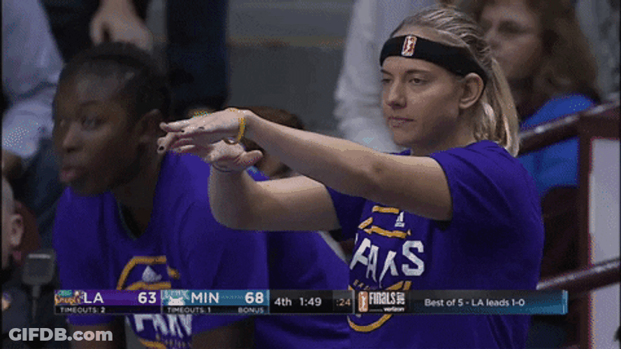 Spirit Fingers NBA GIF
