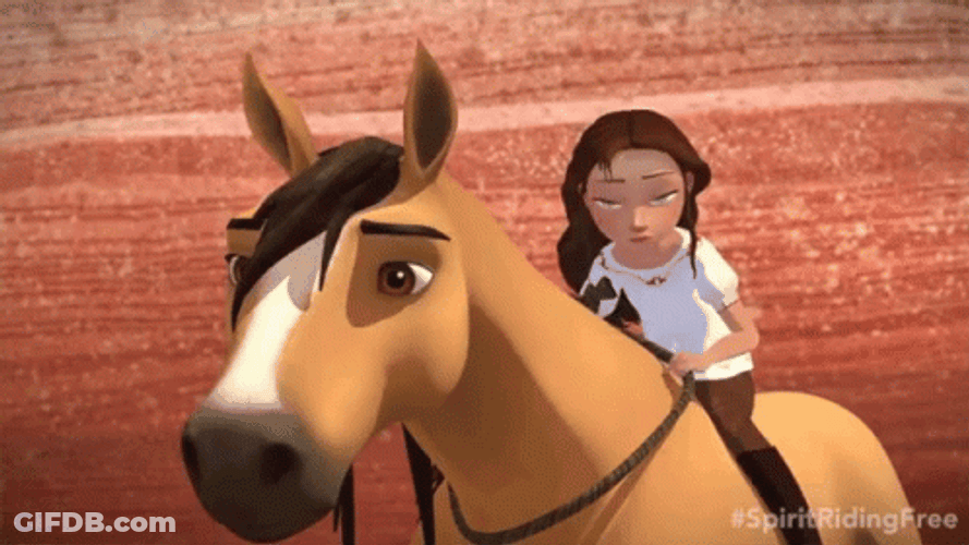 Spirit Neigh On Lucky Prescott GIF